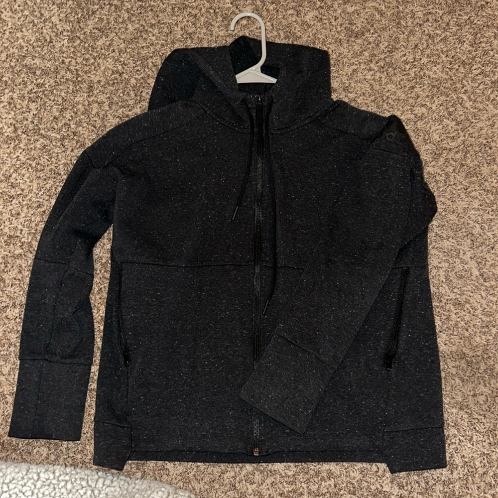Adidas cowl neck zip up